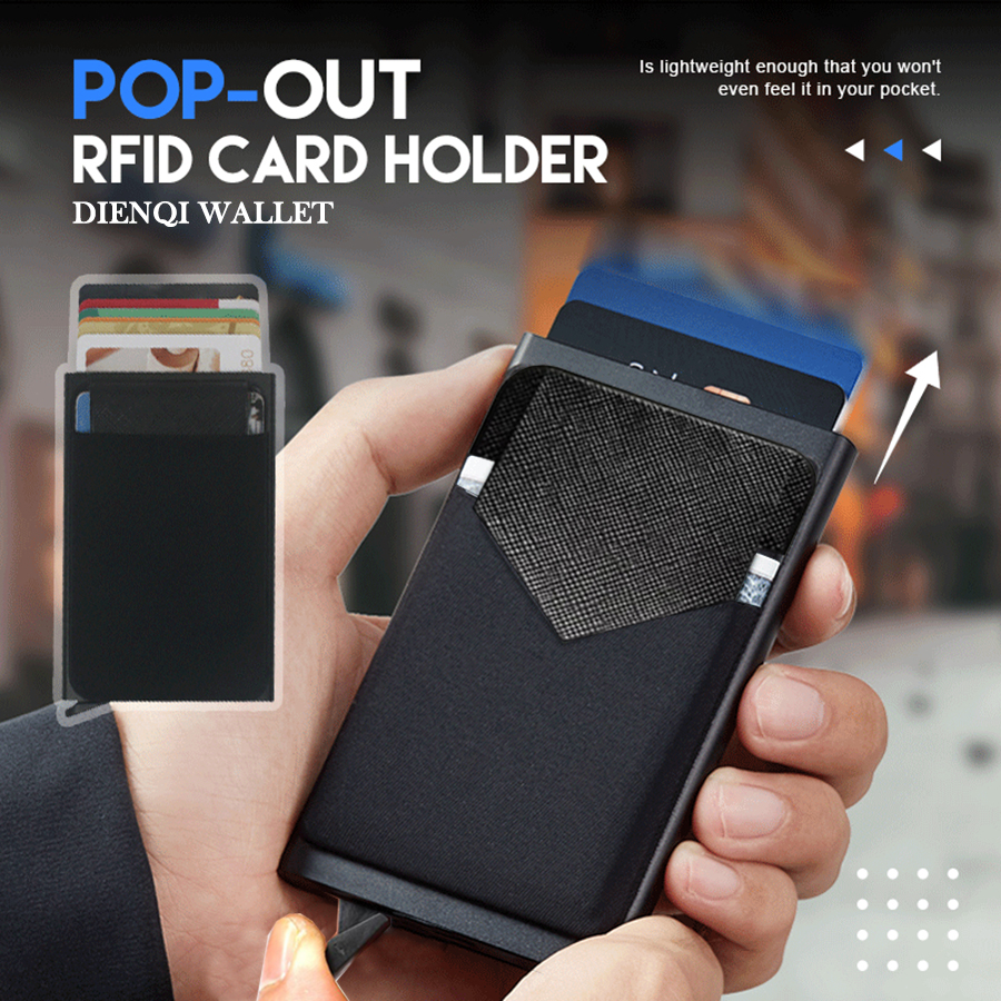 Engraving Rfid Credit Card Hol – Card Case Minimalist recenzja i cena