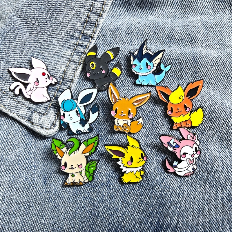 Hot 9 Pcs Anime Elf Brooch Set – Lapel Pin Enamel recenzja i cena