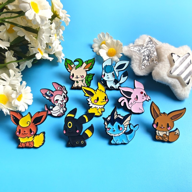 Hot 9 Pcs Anime Elf Brooch Set – Lapel Pin Enamel recenzja i cena