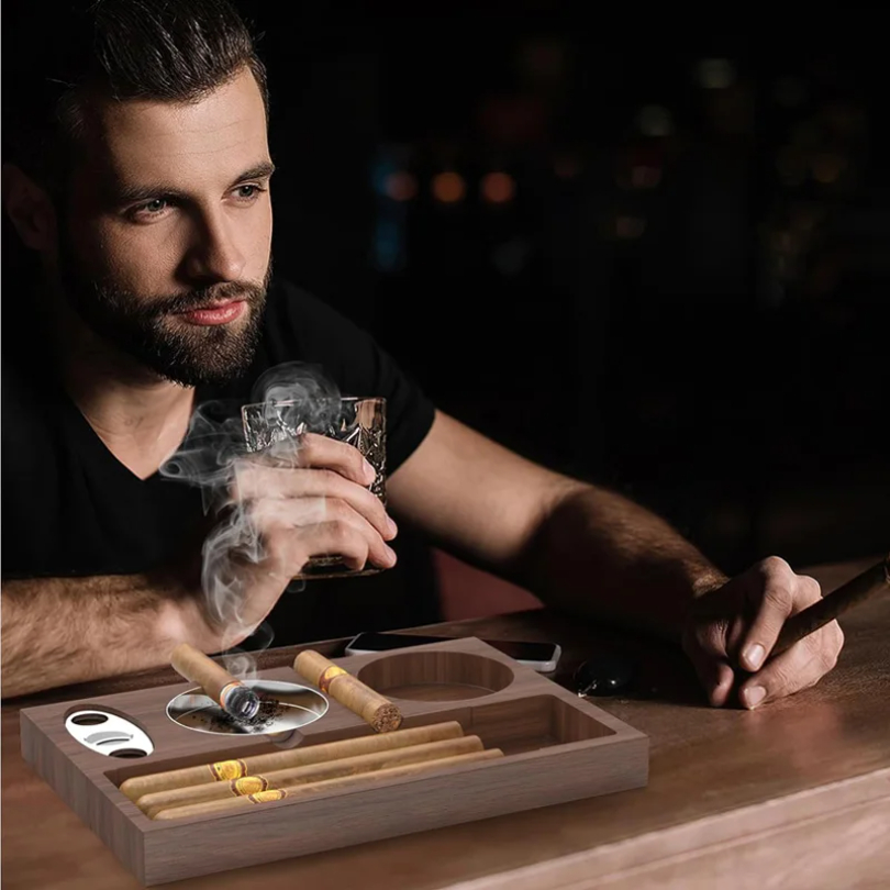 New Cigar Ashtray with Cigar C – Men'S Accessories Tray recenzja i cena