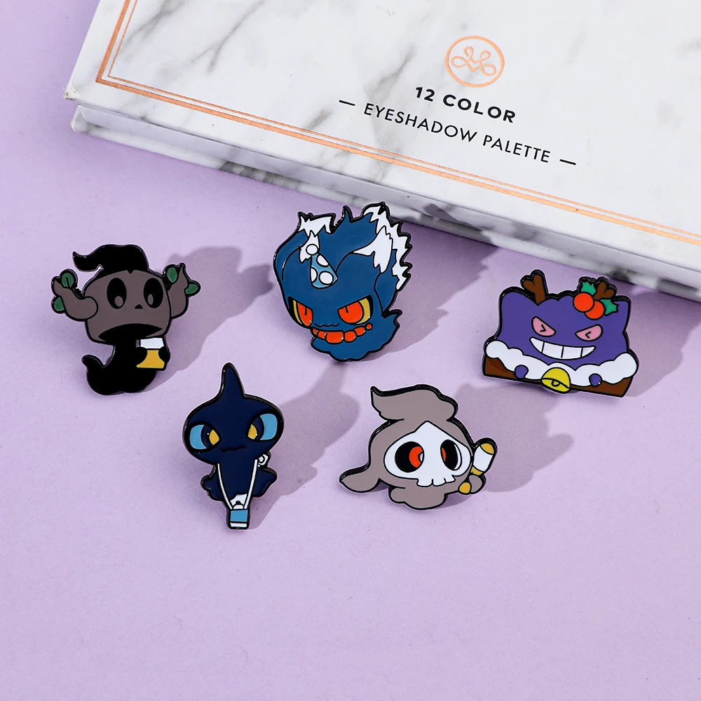 6 Pcs Creative Cartoon Elf Bro – Lapel Pin Enamel recenzja i cena