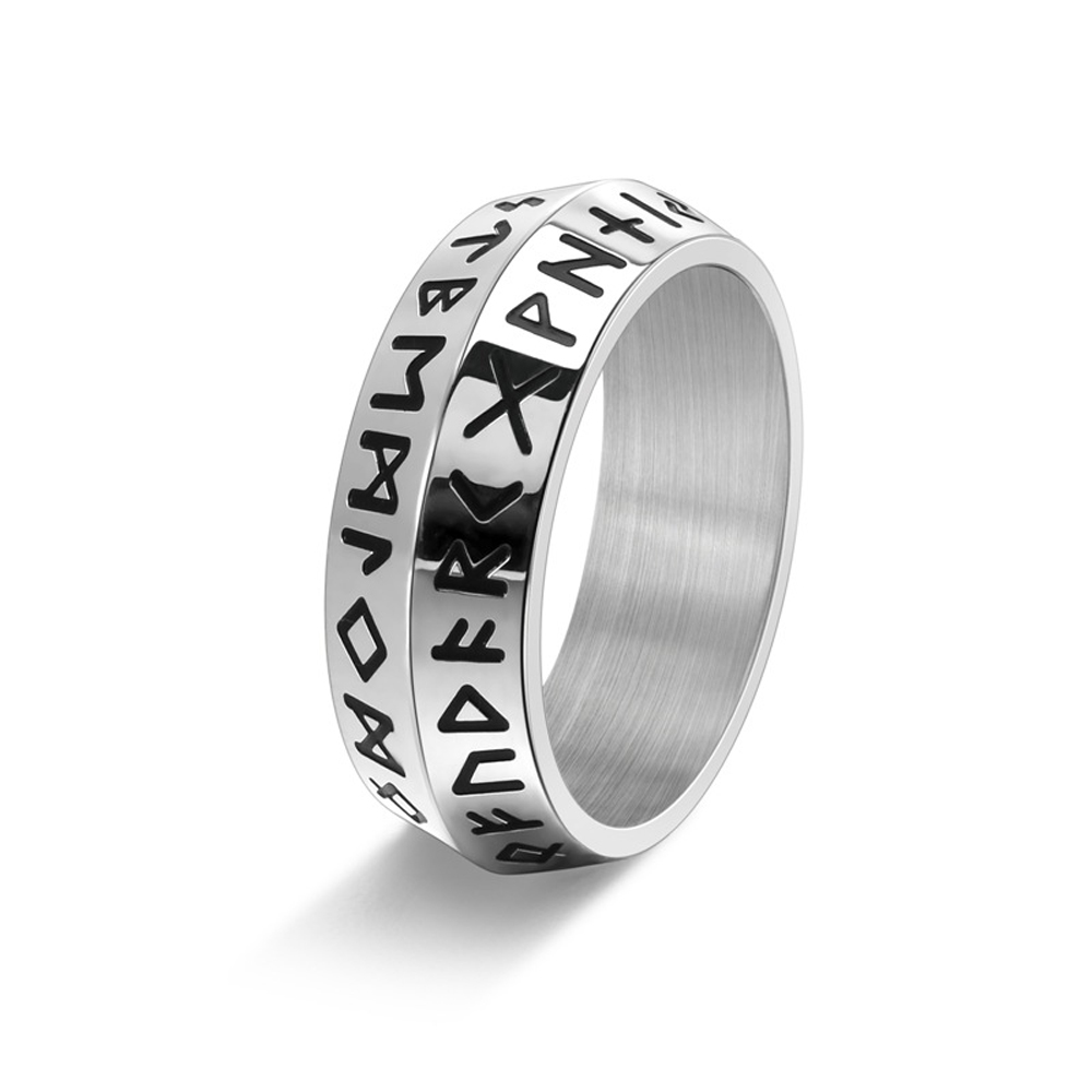 Double Bevel Edge Viking Ring  – Men'S Accessories Hand Bands recenzja i cena