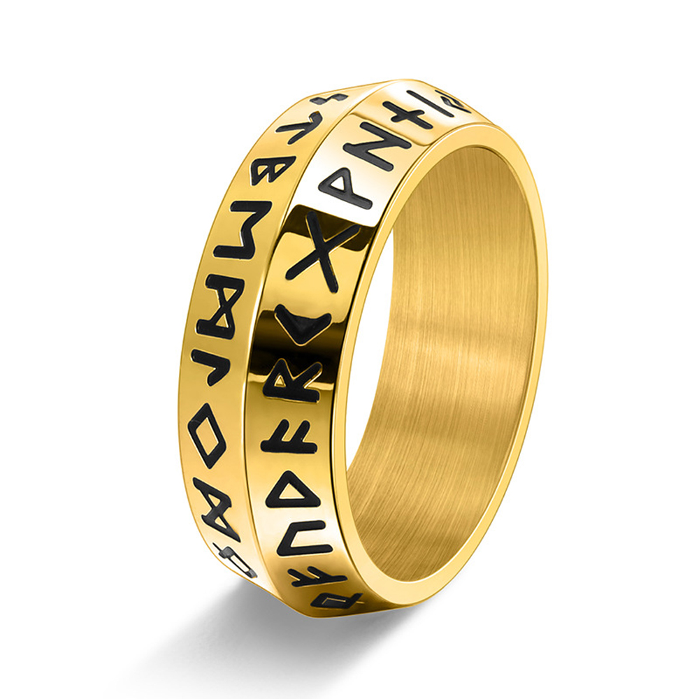 Double Bevel Edge Viking Ring  – Men'S Accessories Hand Bands recenzja i cena