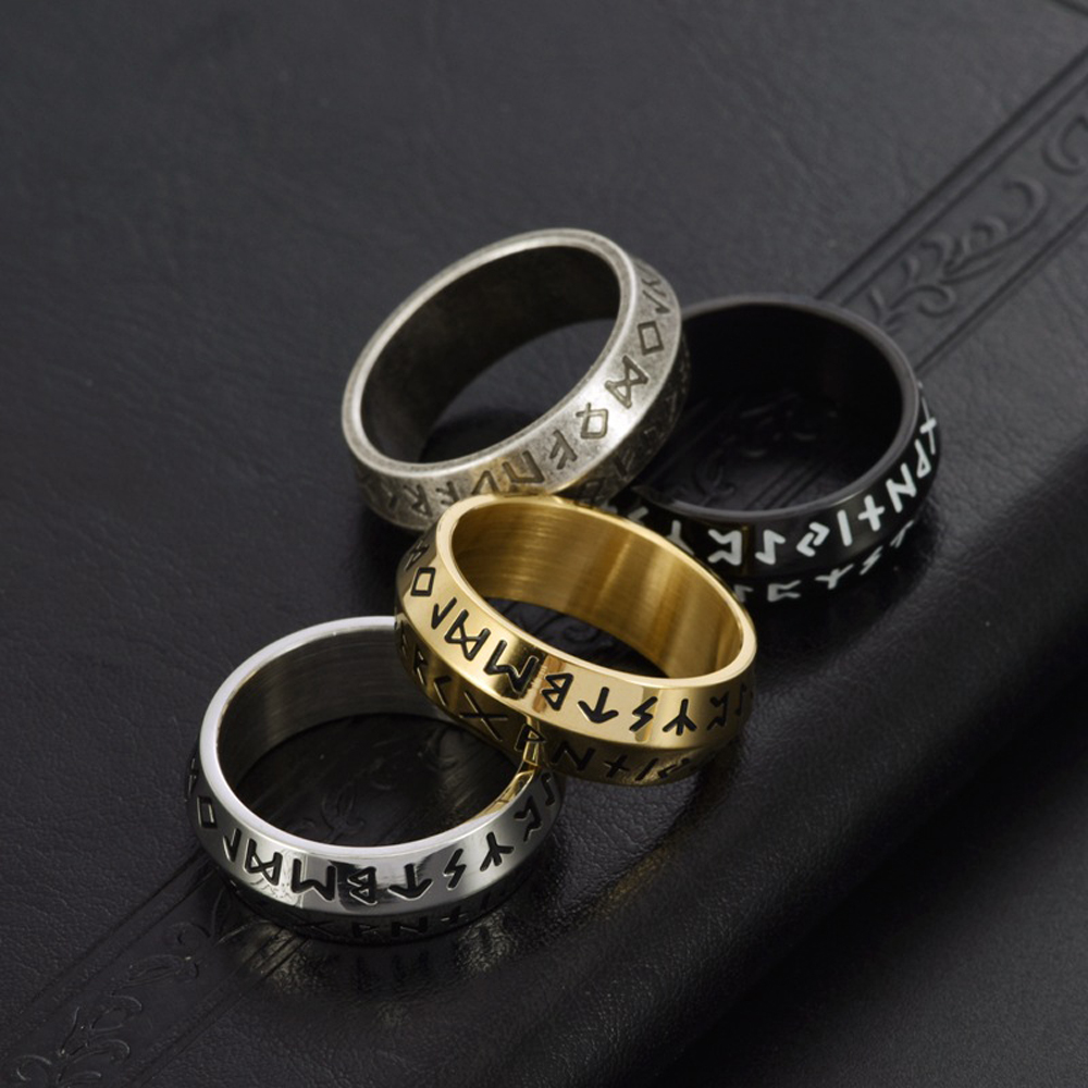 Double Bevel Edge Viking Ring  – Men'S Accessories Hand Bands recenzja i cena