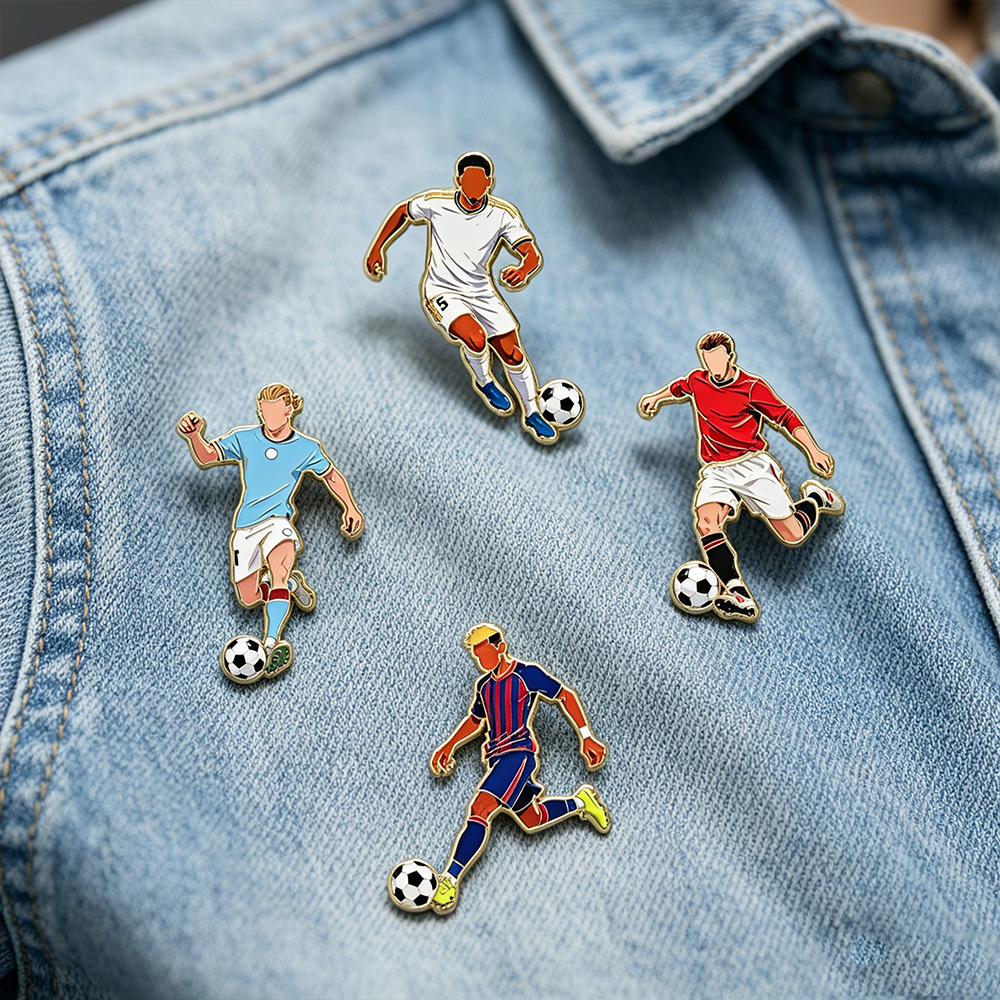4/12pcs Sports Star Enamel Pin – Lapel Pin Enamel recenzja i cena