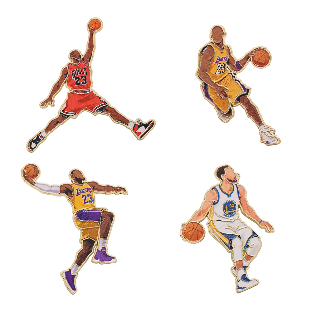 4/12pcs Sports Star Enamel Pin – Lapel Pin Enamel recenzja i cena