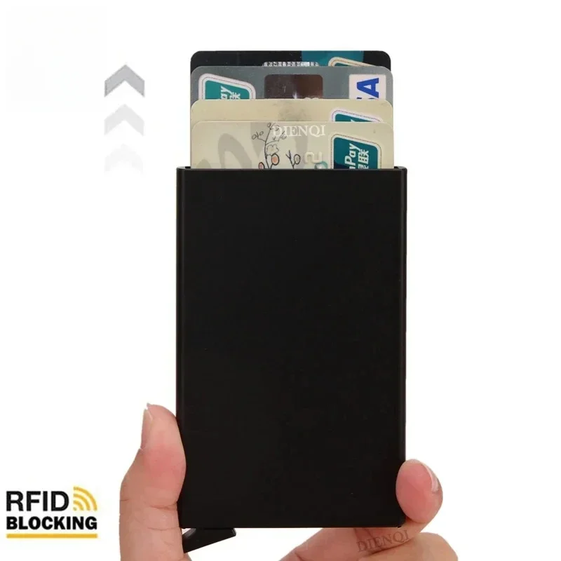ANTI Rfid Blocking ID Bank Met – Card Case Minimalist recenzja i cena