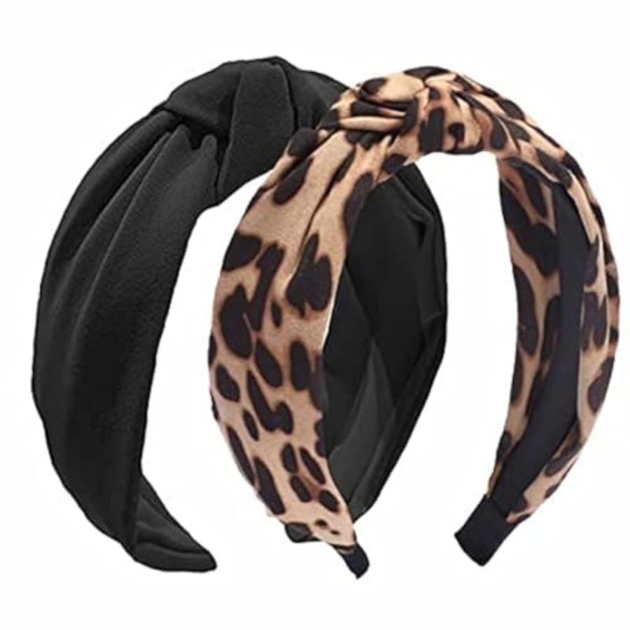 2PCS Headbands for Women, Bow  – Men Accessories For Beach recenzja i cena