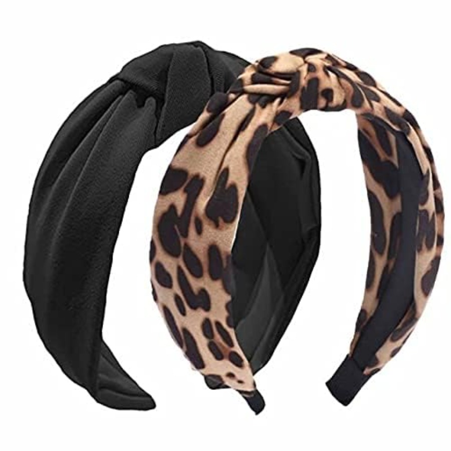2PCS Headbands for Women, Bow  – Men Accessories For Beach recenzja i cena