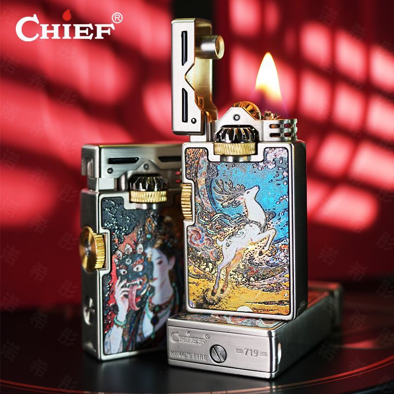 CHIEF Retro Oil Lighter Windpr – Lighter Windproof recenzja i cena