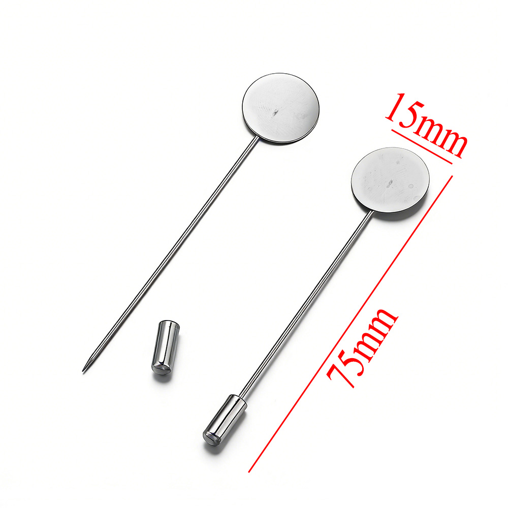 10Pcs Stainless Steel Long Bro – Men'S Accessories Tray recenzja i cena