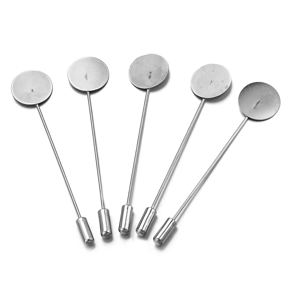 10Pcs Stainless Steel Long Bro – Men'S Accessories Tray recenzja i cena