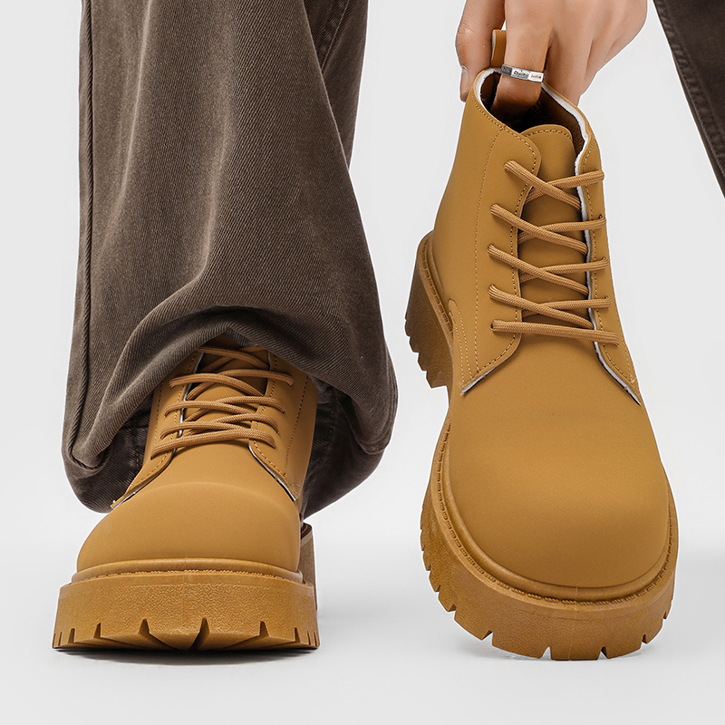 100%Genuine Leather Mens Boots – Men'S Accessories Leather recenzja i cena