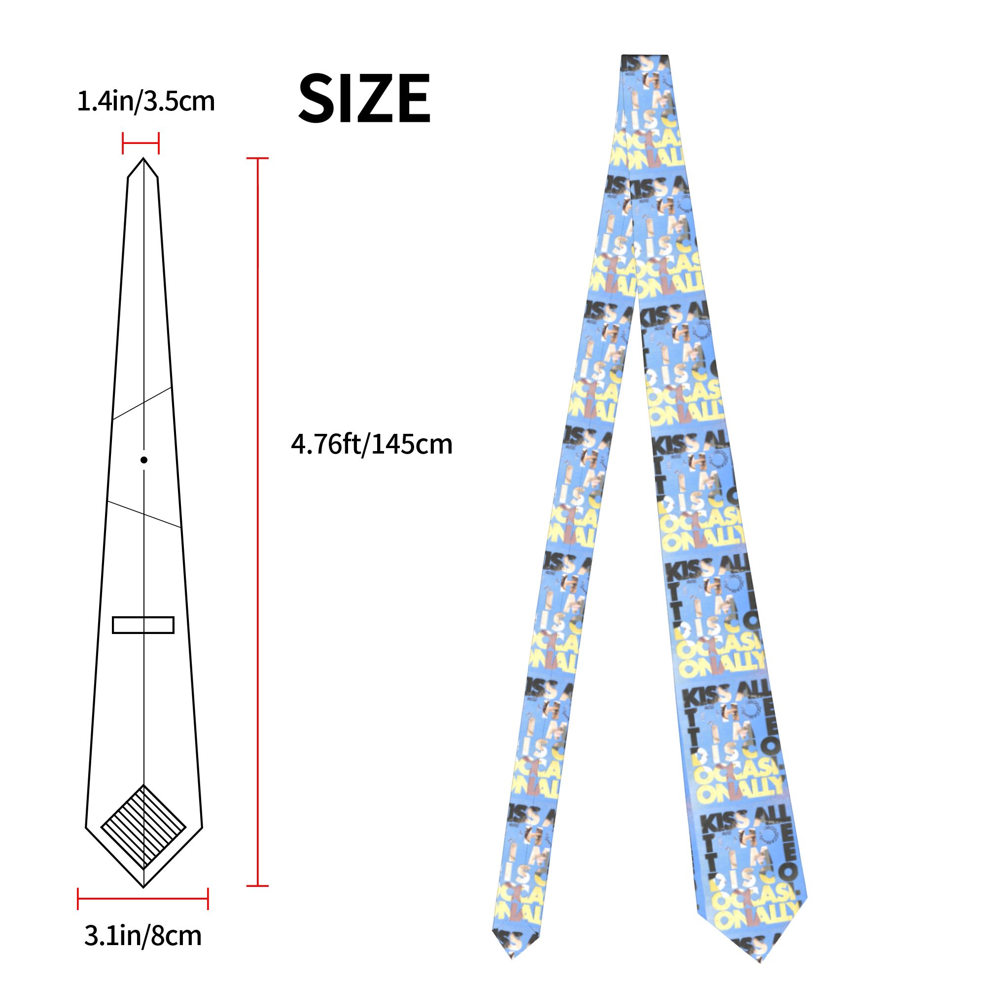 Kiss All the Time Tie Harrys S – Men Accessories All recenzja i cena