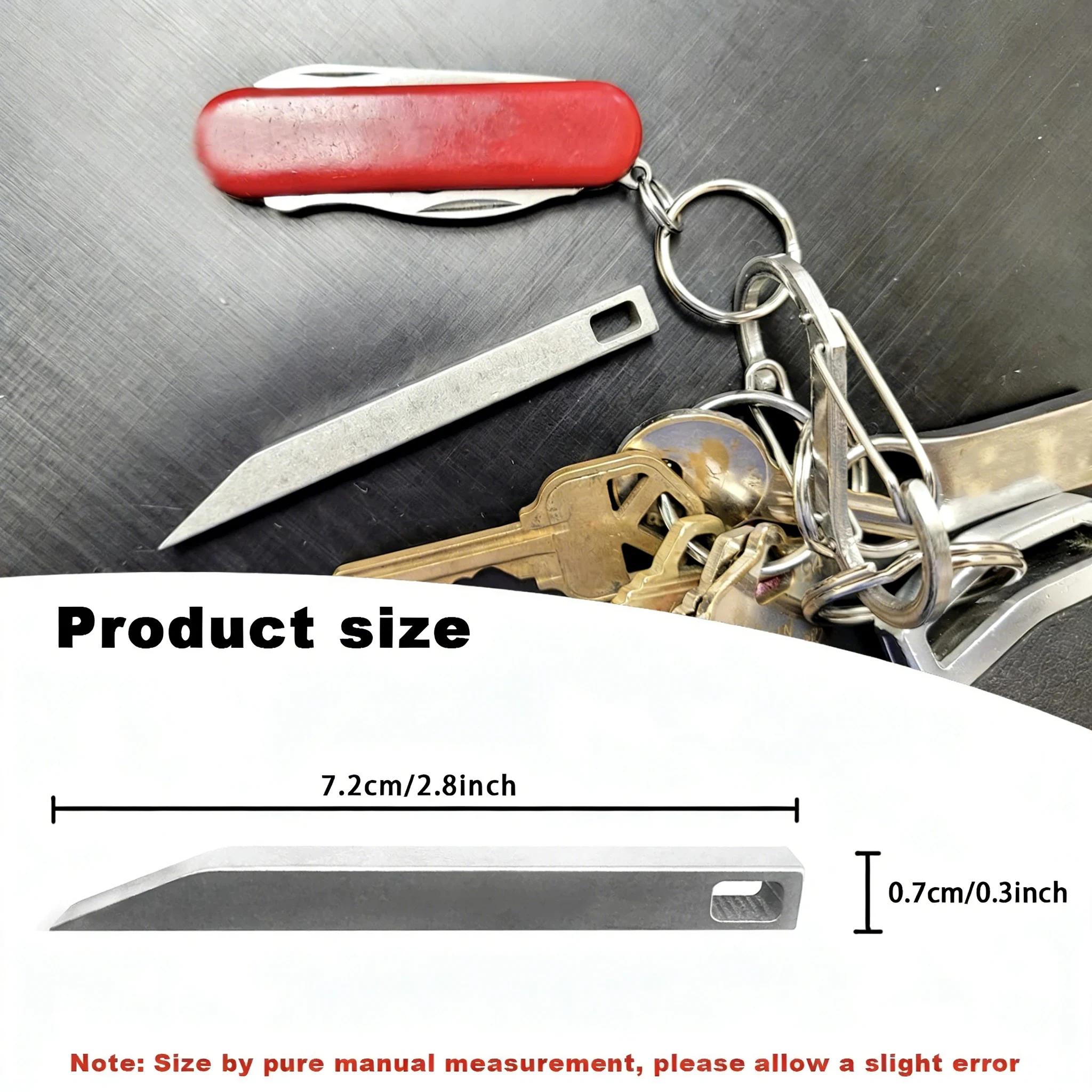 Heavy Duty Keychain Prybar EDC – Keychain Multi Tool recenzja i cena