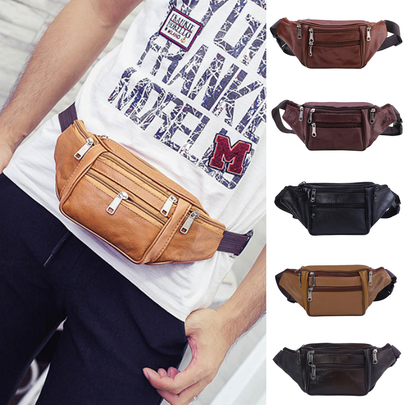 Fashion Men Genuine Leather Wa – Travel Organizer Men recenzja i cena