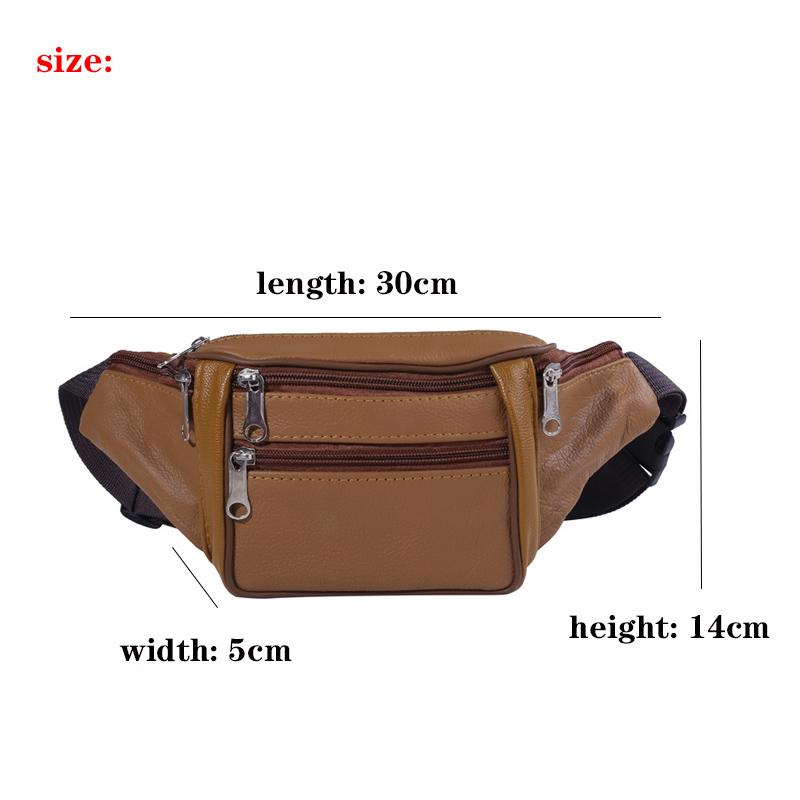 Fashion Men Genuine Leather Wa – Travel Organizer Men recenzja i cena
