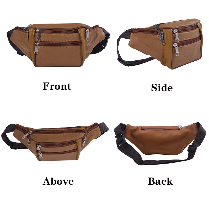 Fashion Men Genuine Leather Wa – Travel Organizer Men recenzja i cena