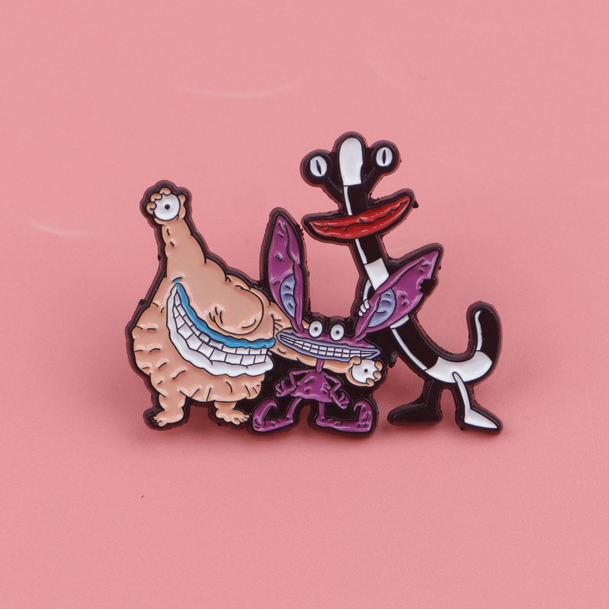 Cartoon Monster Enamel Pin Bad – Men'S Accessories Japan recenzja i cena