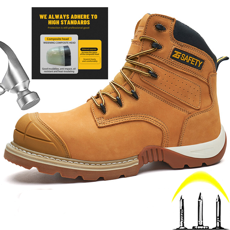 Cowhide Work Boots genuine lea – Men'S Accessories Leather recenzja i cena
