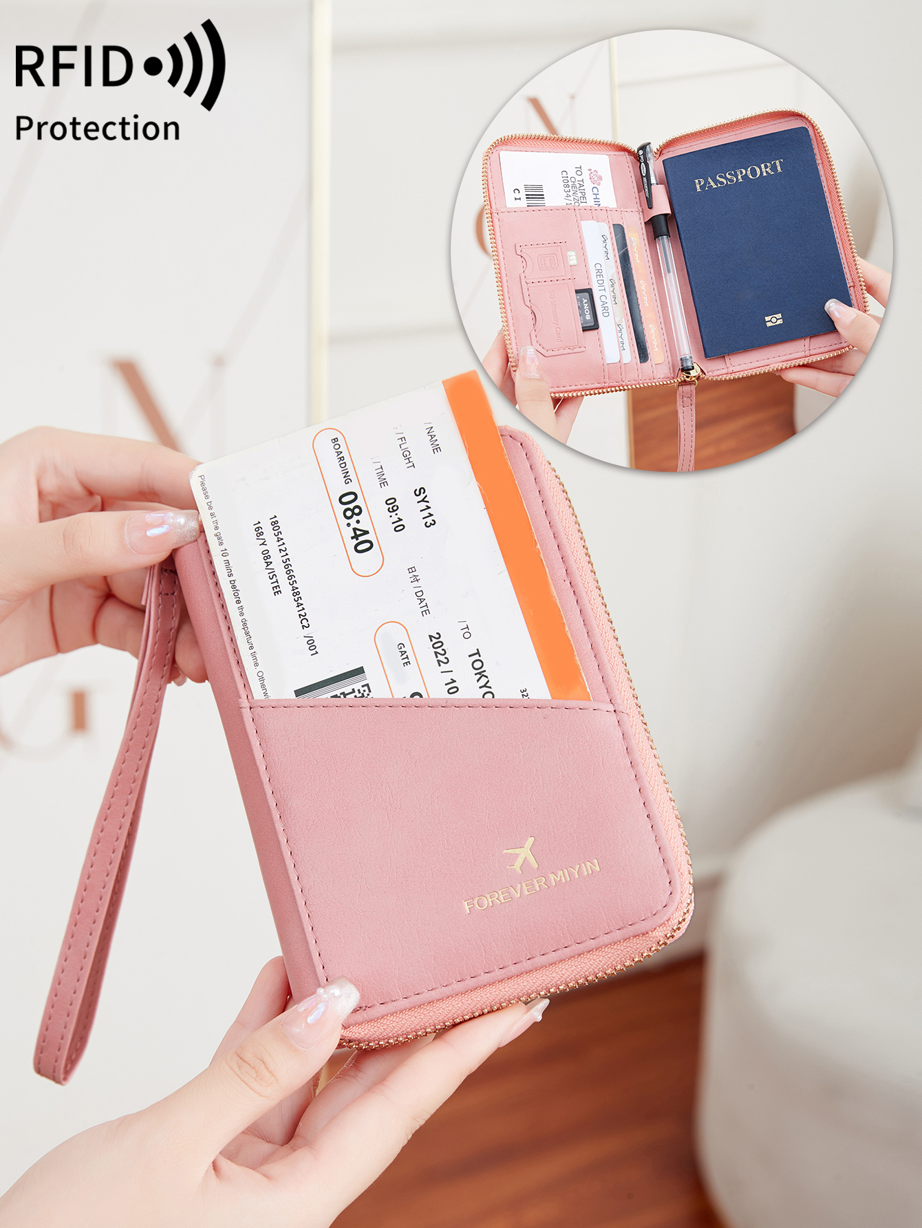 RFID Multifunctional Portable  – Passport Wallet Rfid recenzja i cena