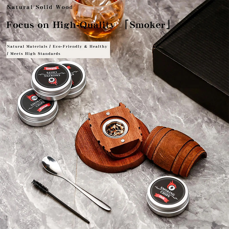 Wooden Barrel Whiskey Cocktail – Men'S Accessories Tray recenzja i cena