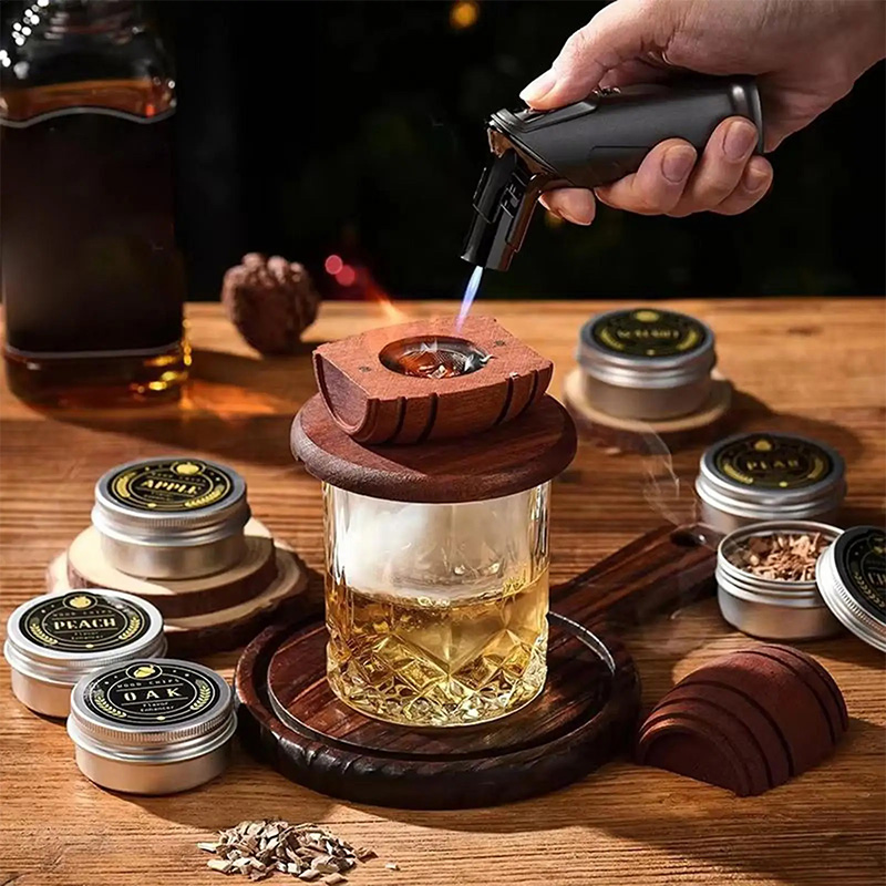 Wooden Barrel Whiskey Cocktail – Men'S Accessories Tray recenzja i cena