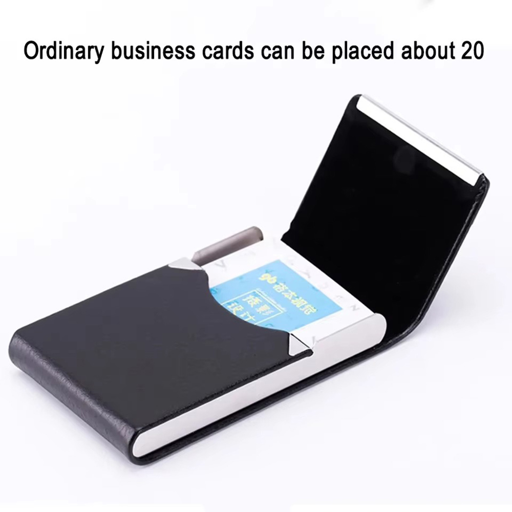 PU Leather Business Card Case  – Card Case Minimalist recenzja i cena
