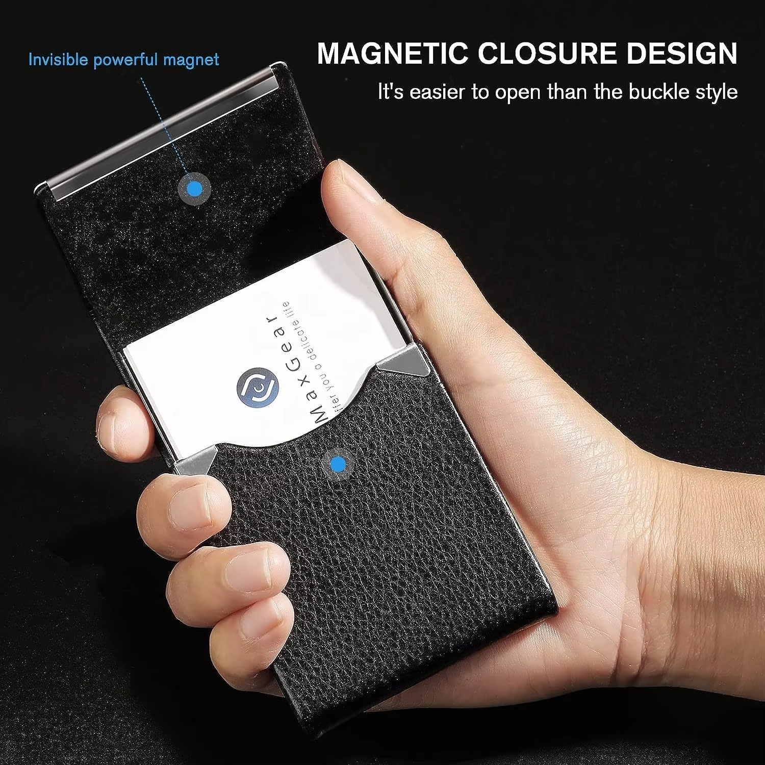 PU Leather Business Card Case  – Card Case Minimalist recenzja i cena