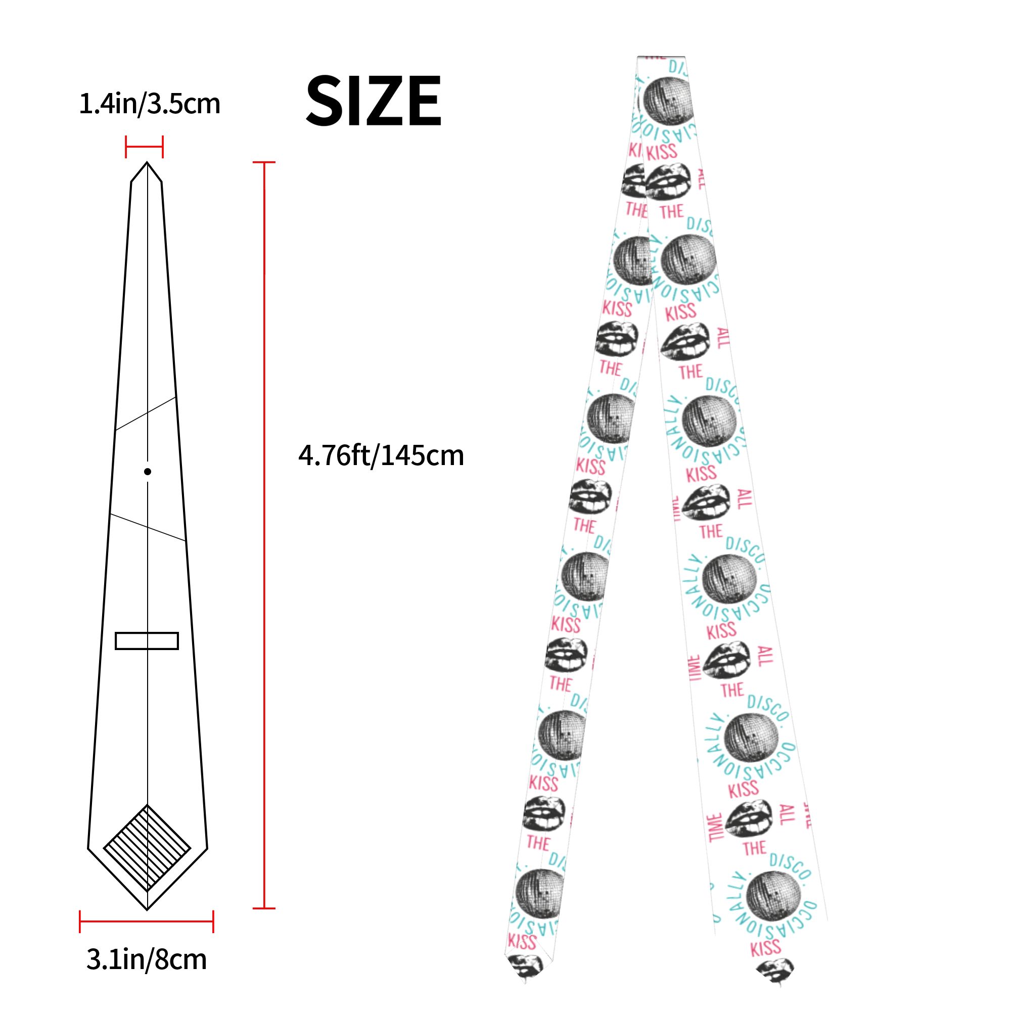 Mens Tie Kiss All The Time Dis – Men Accessories All recenzja i cena