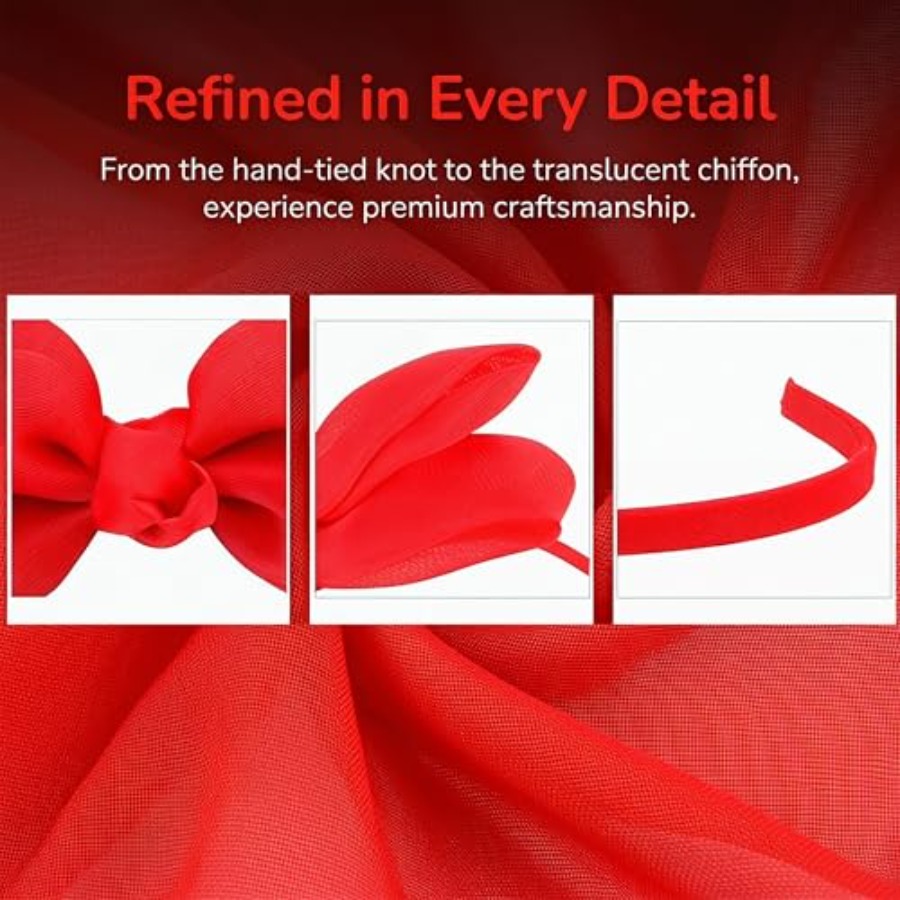 Bow Hairband Soft Elastic Lace – Men Accessories For Beach recenzja i cena