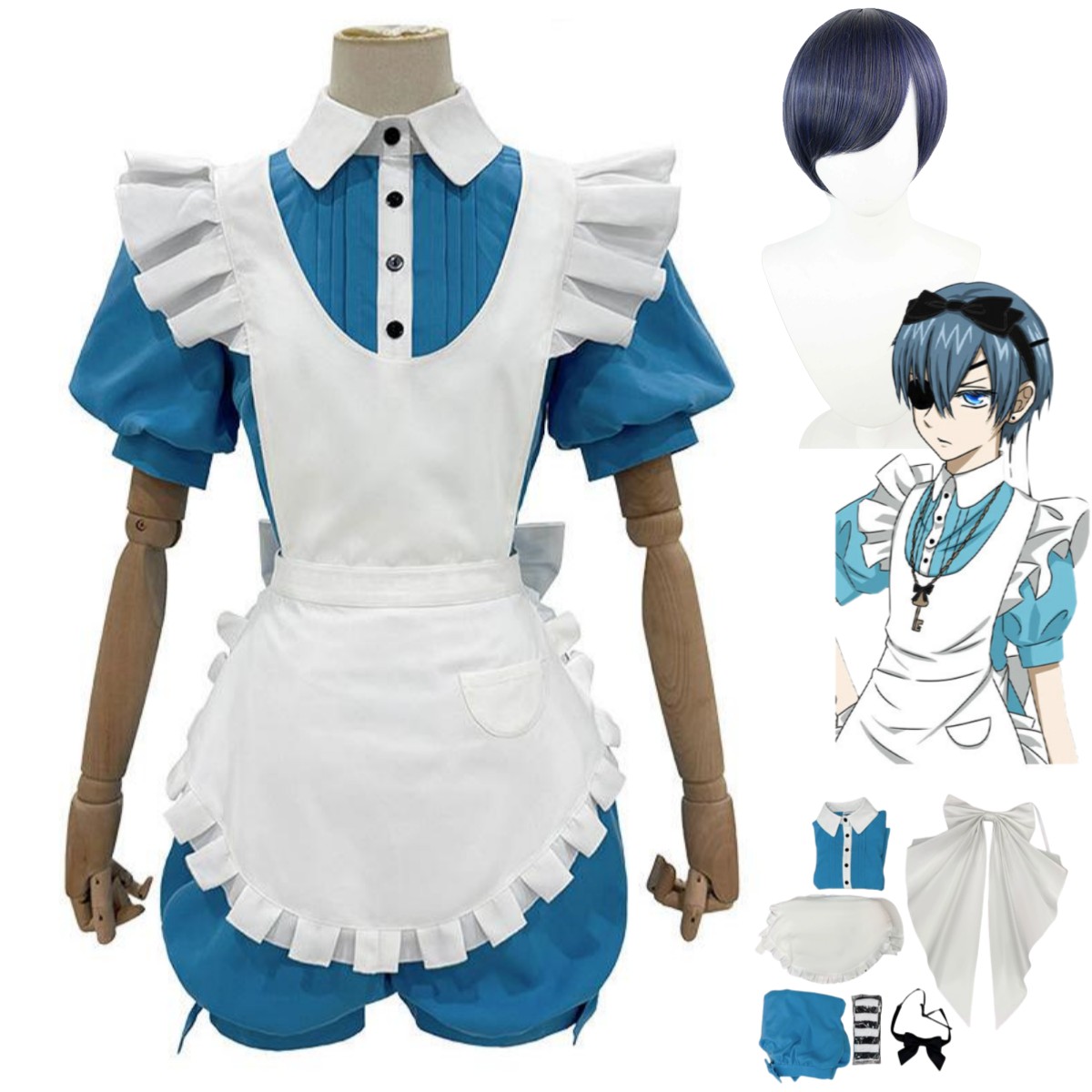 Anime Ciel Phantomhive Smile C – Men'S Accessories Japan recenzja i cena