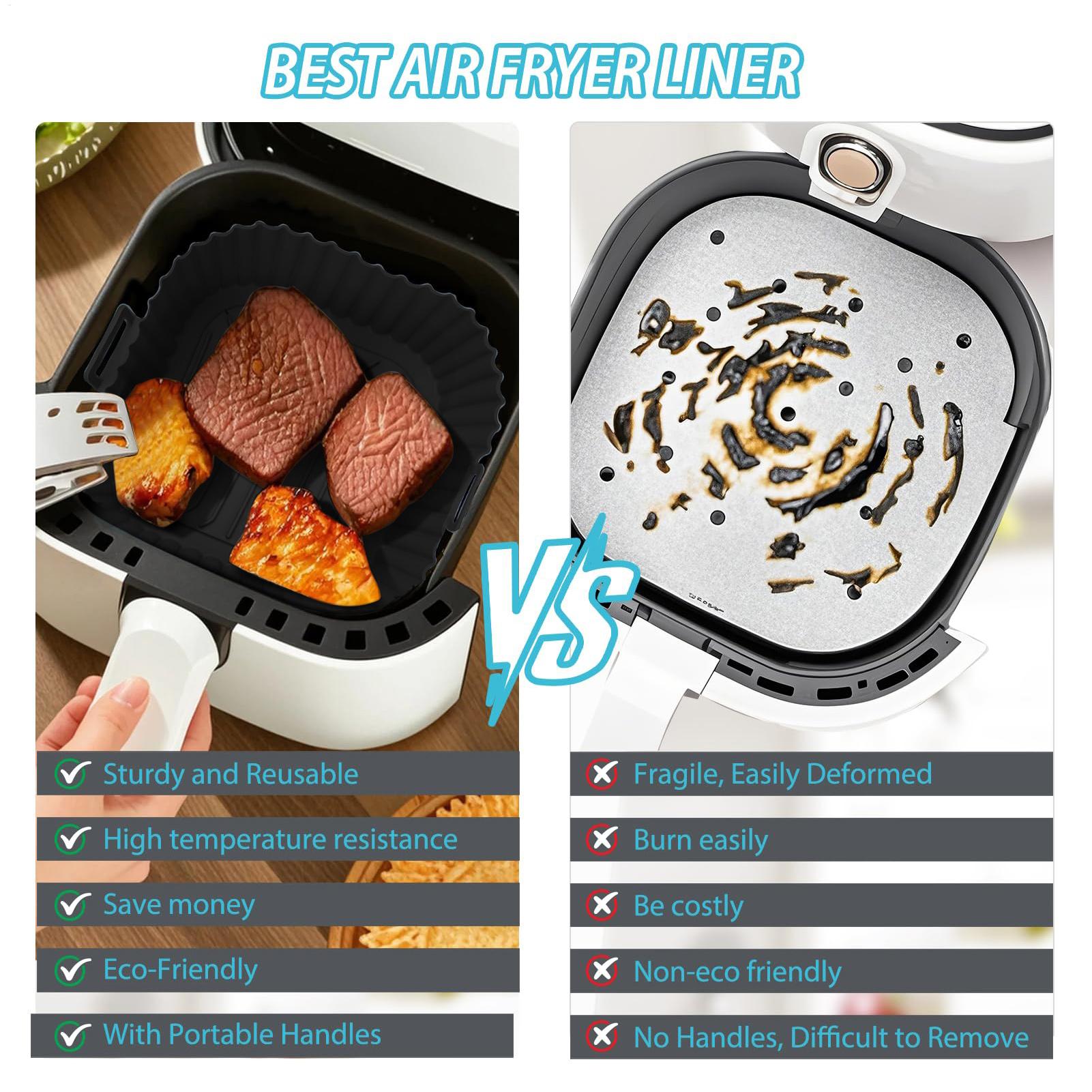 Air Fryer Silicone Liners Pot  – Men'S Accessories Tray recenzja i cena