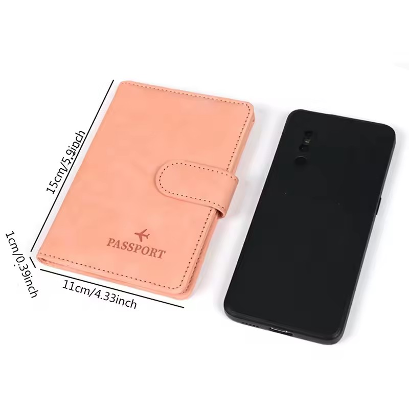 Leather Passport Holder Cover  – Passport Wallet Rfid recenzja i cena