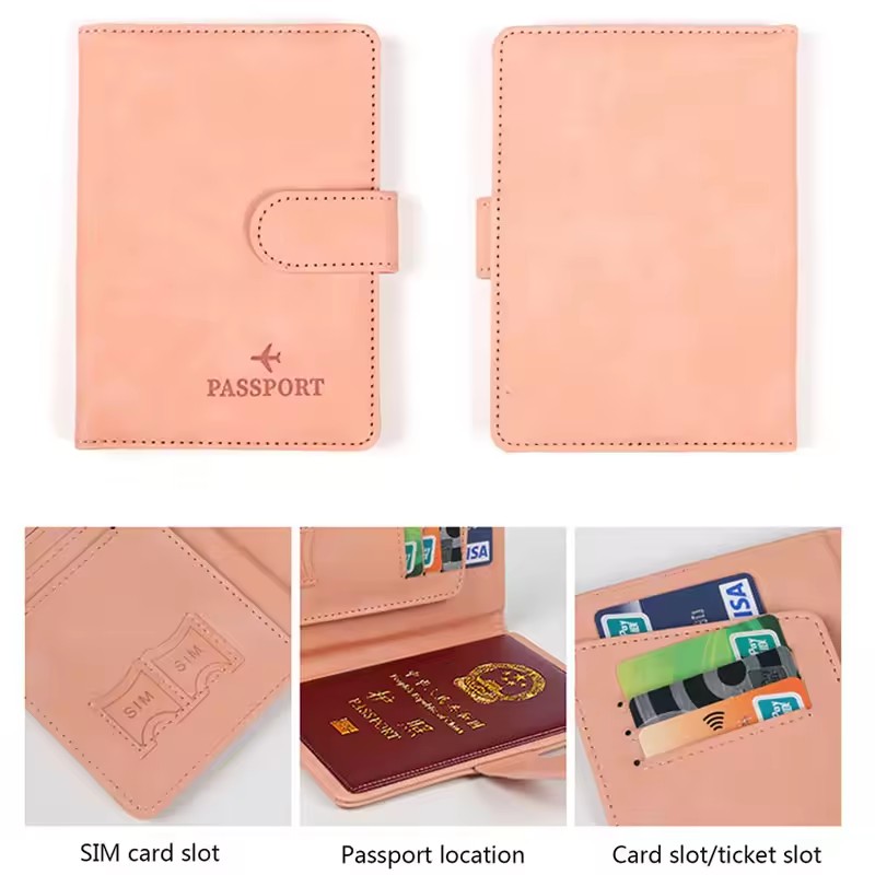Leather Passport Holder Cover  – Passport Wallet Rfid recenzja i cena