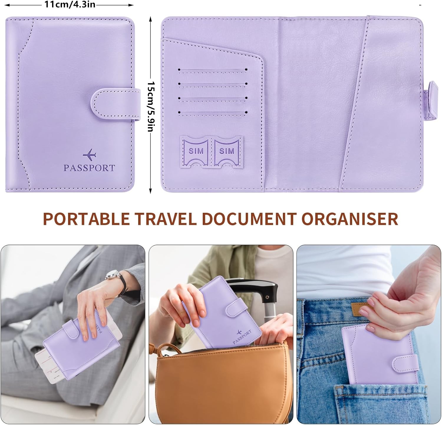 Passport Holder for Travel Cru – Passport Wallet Rfid recenzja i cena