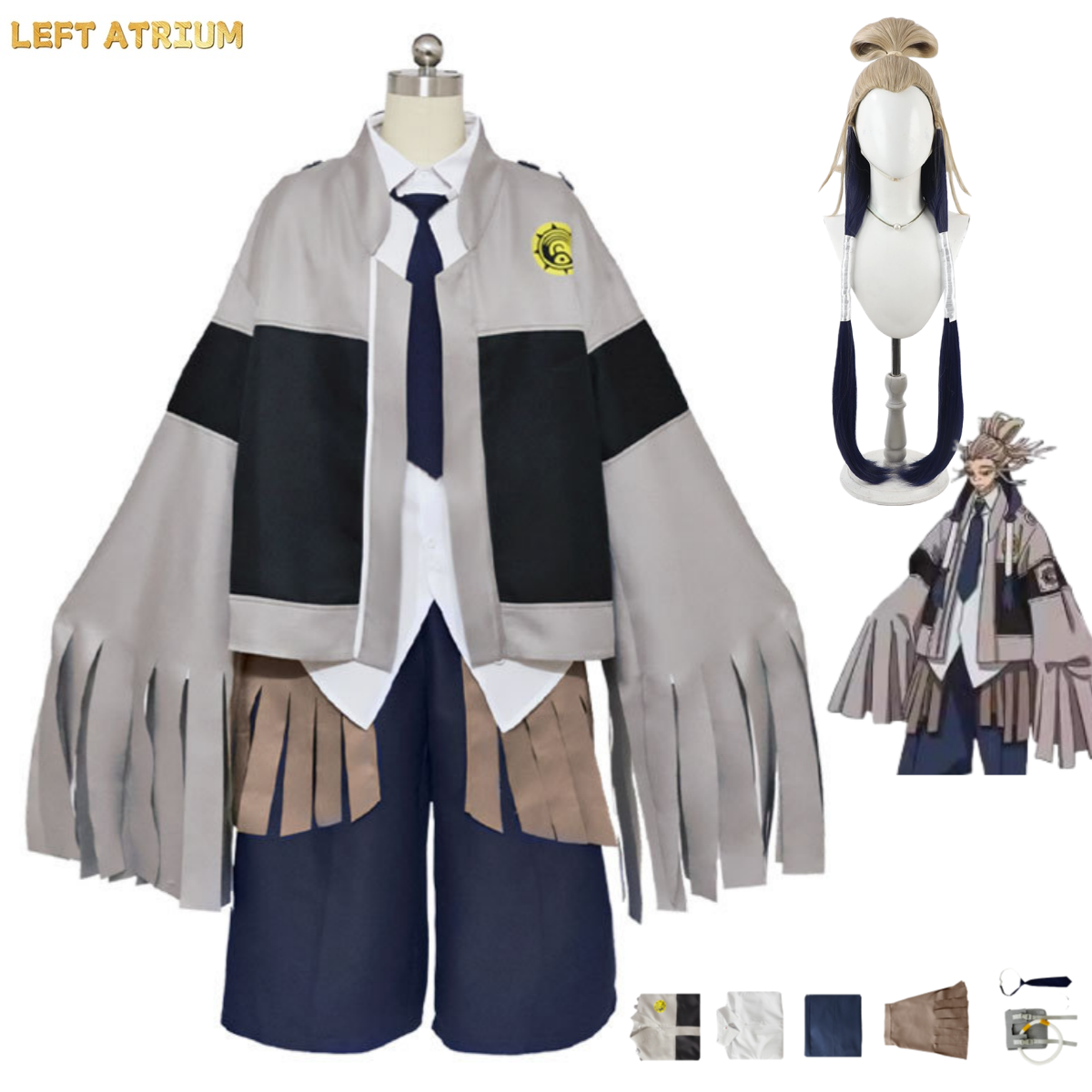 Anime GACHIAKUTA Tamsy Caines  – Men'S Accessories Japan recenzja i cena