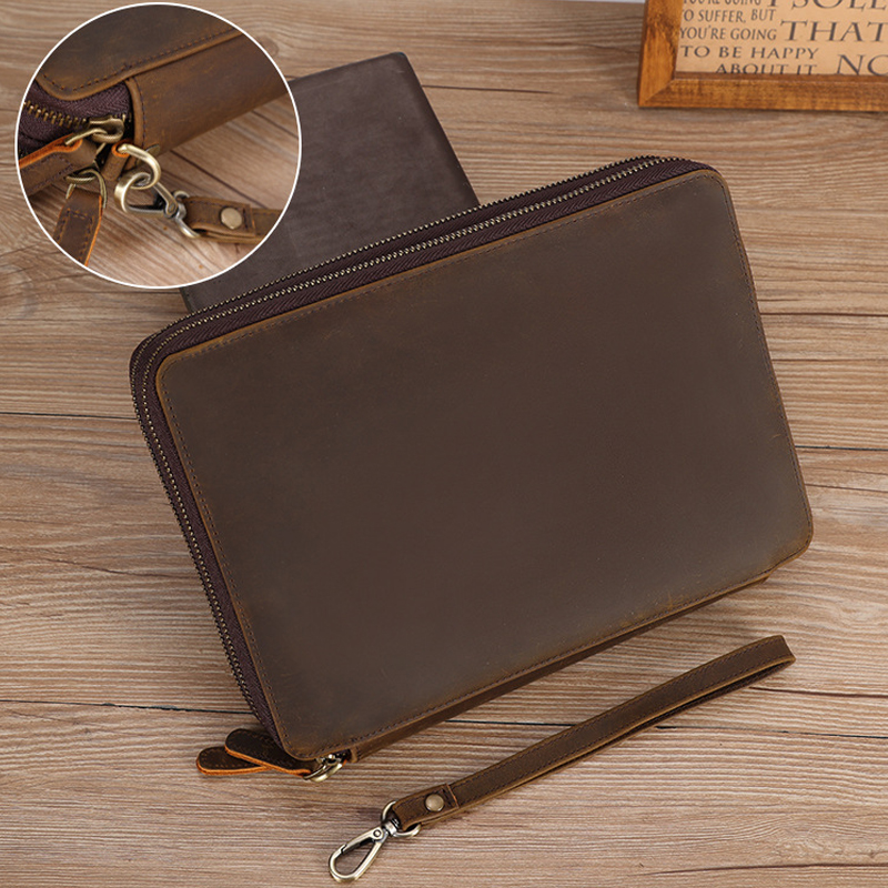 Full Grain Leather Travel Cabl – Travel Organizer Men recenzja i cena
