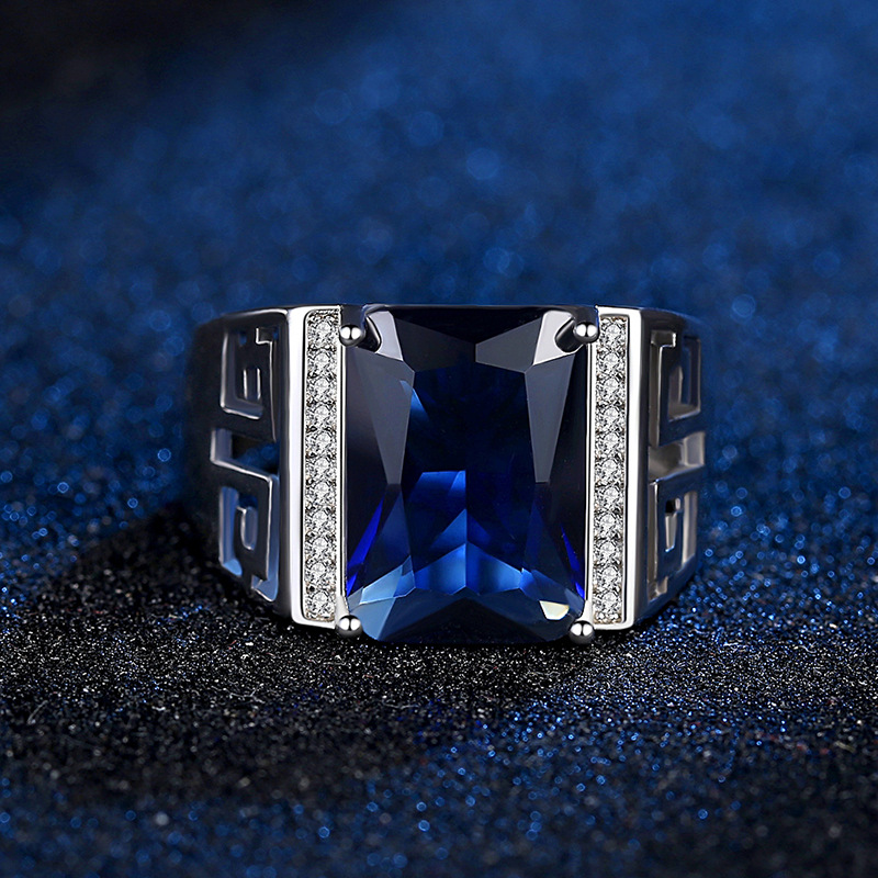 Trendy Men Ring 925 Silver Jew – Men'S Accessories Hand Bands recenzja i cena
