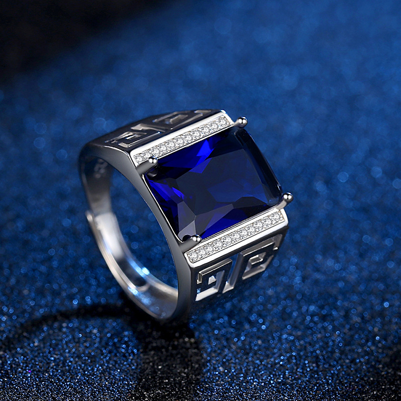Trendy Men Ring 925 Silver Jew – Men'S Accessories Hand Bands recenzja i cena
