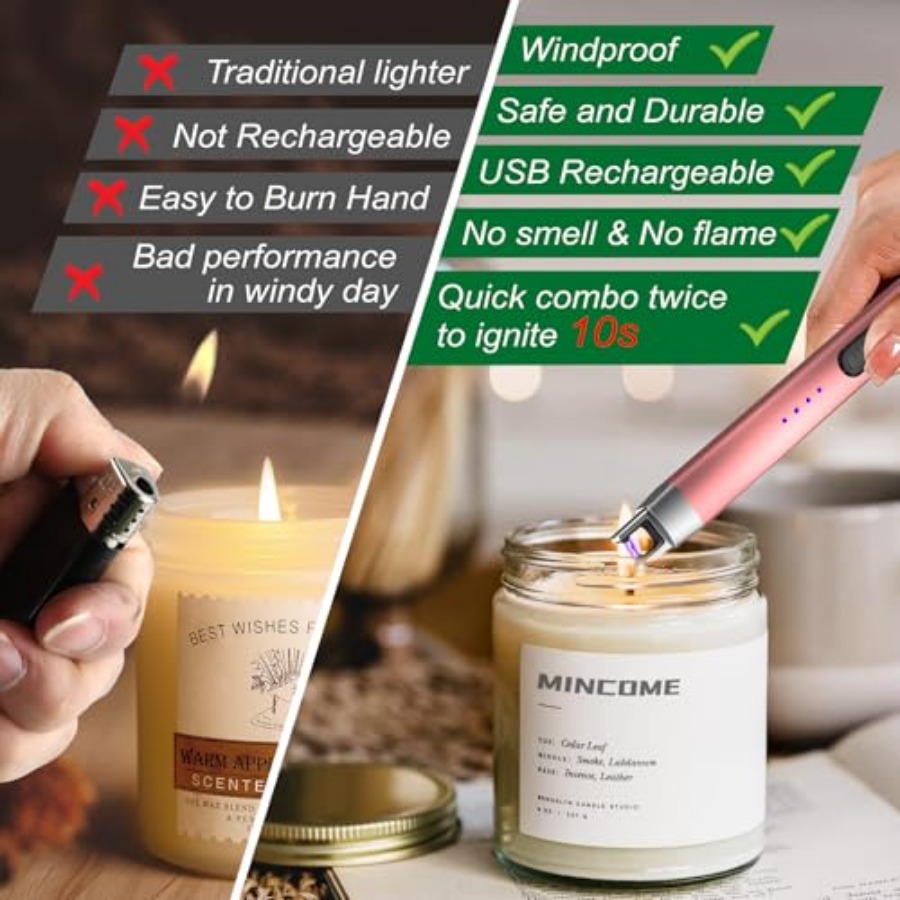 Candle Lighter Electric Rechar – Lighter Windproof recenzja i cena