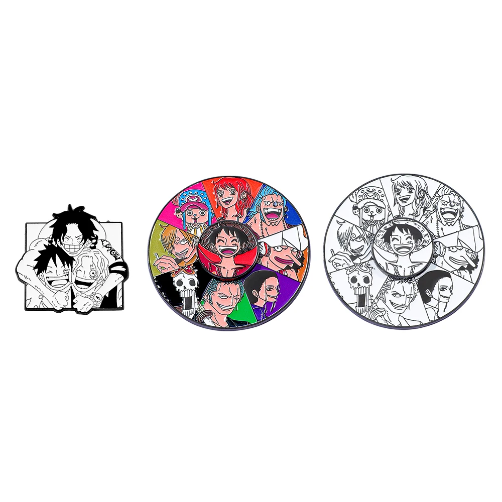 3 Pcs Anime One Piece Brooch L – Lapel Pin Enamel recenzja i cena